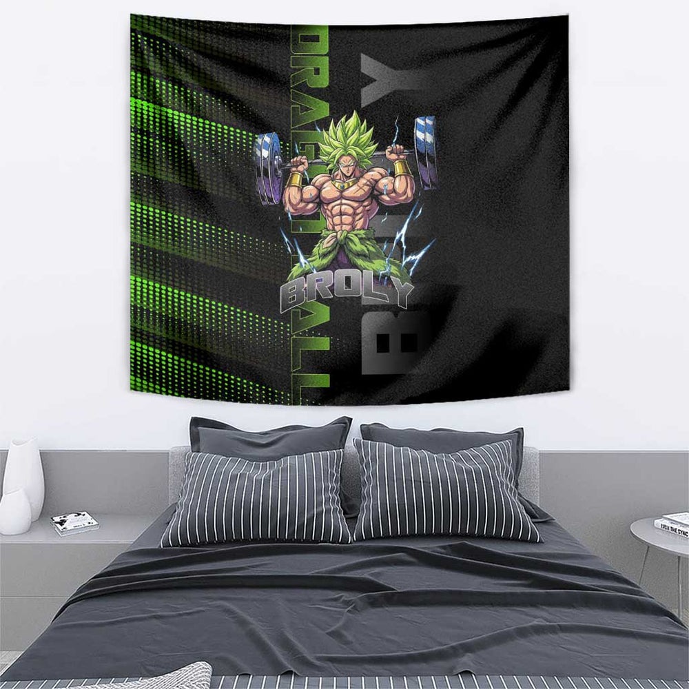 Broly Gym Theme Black and Green Design Tumbler With Handle with Powerlifting Pose and Electrified Muscle Artwork TS04 Broly Gym Theme Black and Green Design Tumbler With Handle with Powerlifting Pose and Electrified Muscle Artwork TS04
