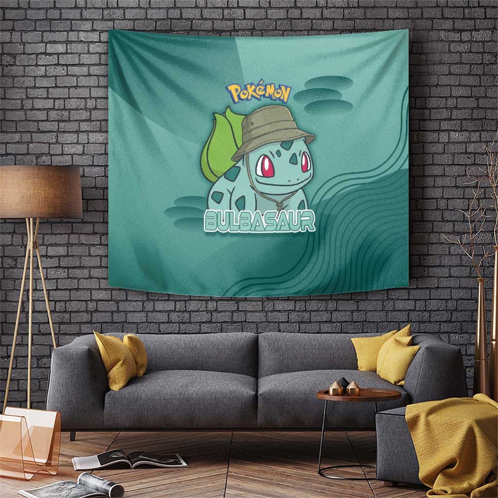 Bulbasaur Poké Tapestry Explorer Jungle Chibi Style TS04 Bulbasaur Poké Tapestry Explorer Jungle Chibi Style TS04