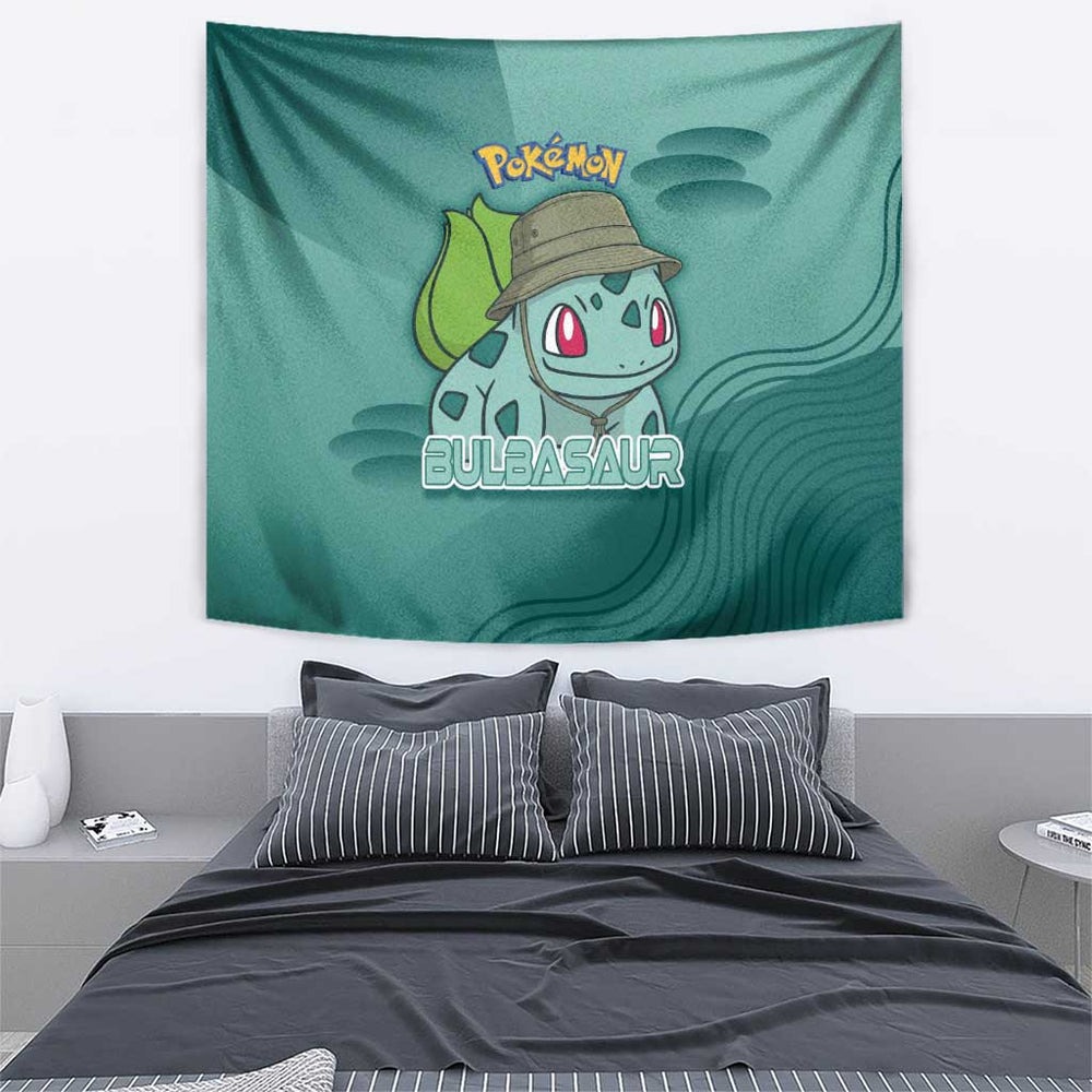 Bulbasaur Poké Tapestry Explorer Jungle Chibi Style TS04 Bulbasaur Poké Tapestry Explorer Jungle Chibi Style TS04