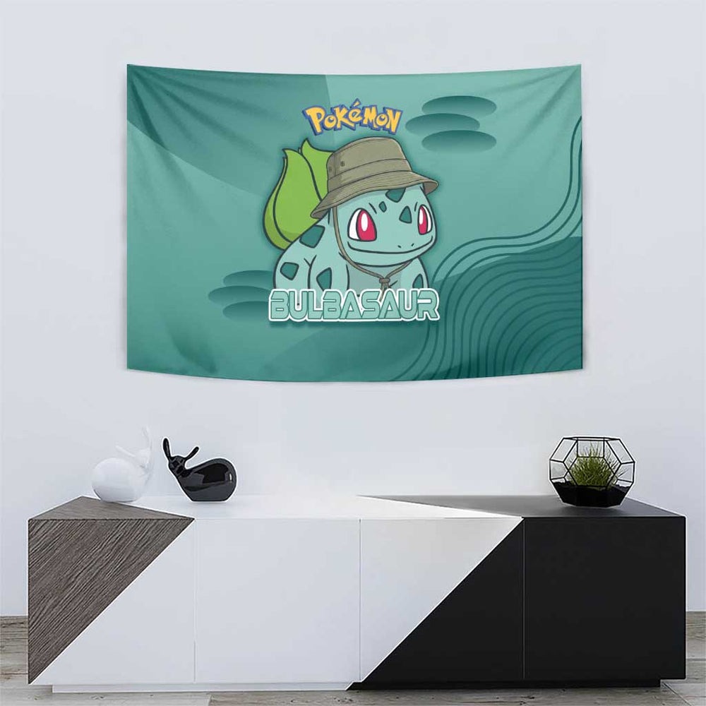 Bulbasaur Poké Tapestry Explorer Jungle Chibi Style TS04 Bulbasaur Poké Tapestry Explorer Jungle Chibi Style TS04