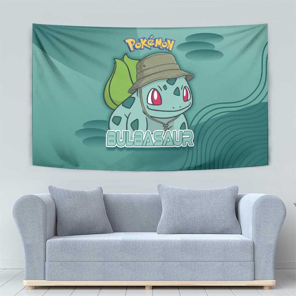 Bulbasaur Poké Tapestry Explorer Jungle Chibi Style TS04 Bulbasaur Poké Tapestry Explorer Jungle Chibi Style TS04