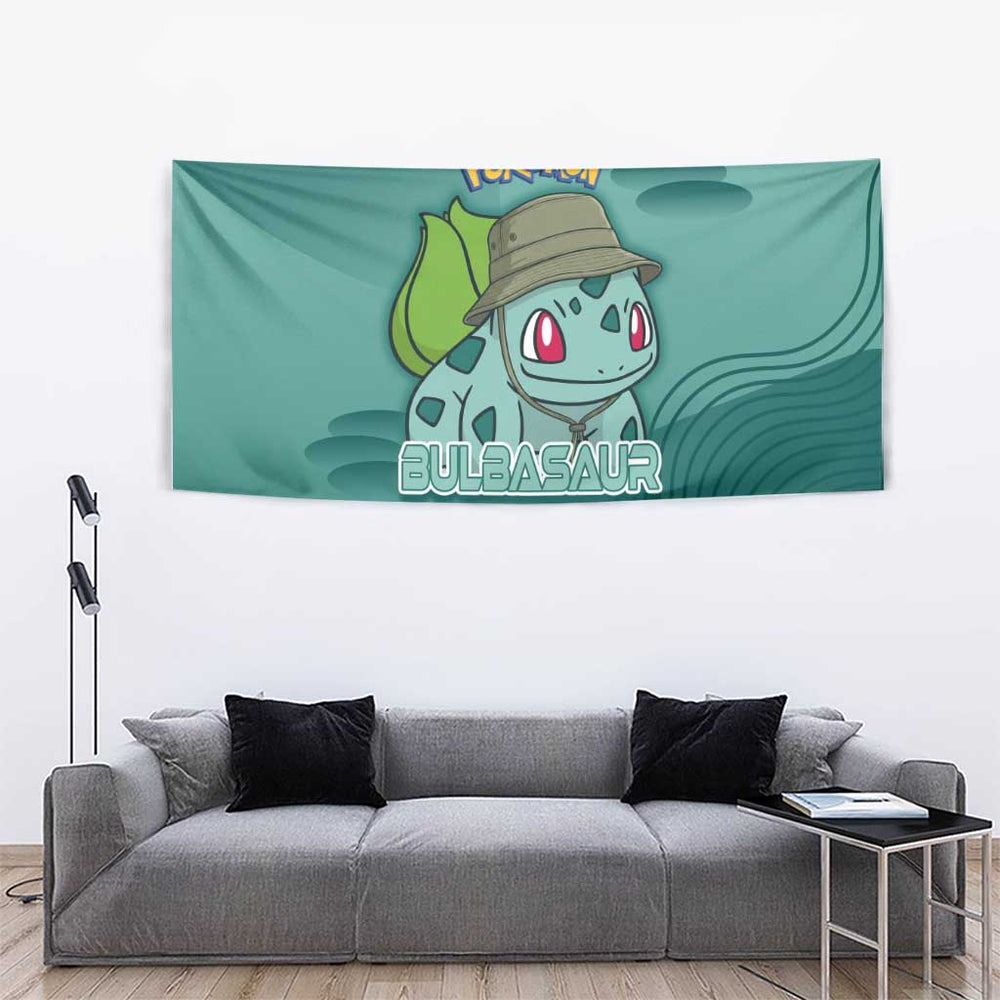 Bulbasaur Poké Tapestry Explorer Jungle Chibi Style TS04 Bulbasaur Poké Tapestry Explorer Jungle Chibi Style TS04