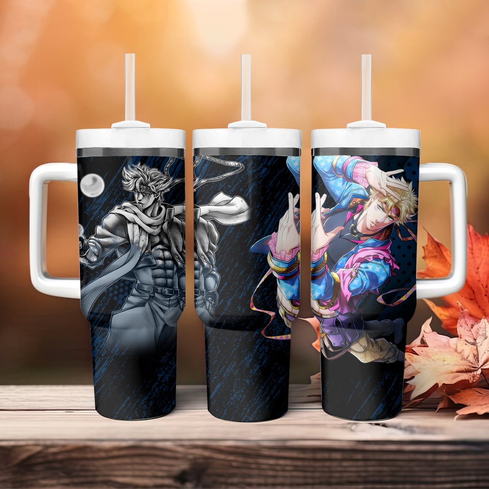 Caesar Anthonio Zeppeli Tumbler With Handle JJBAs TS04 Caesar Anthonio Zeppeli Tumbler With Handle JJBAs TS04