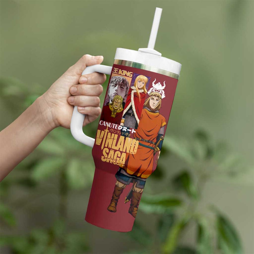 Canute Vinland Saga Tumbler With Handle Japan Anime Style TS04 Canute Vinland Saga Tumbler With Handle Japan Anime Style TS04