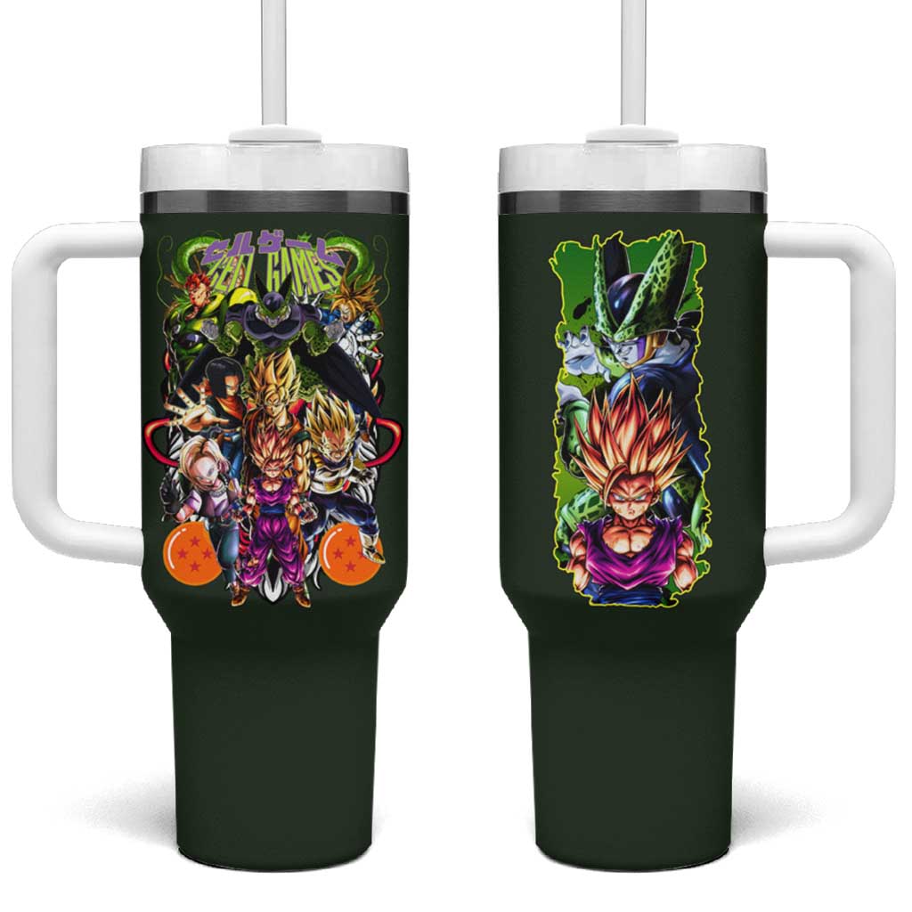 Cell Games Dragon Ball Z Tumbler With Handle Japan Anime Style TS04