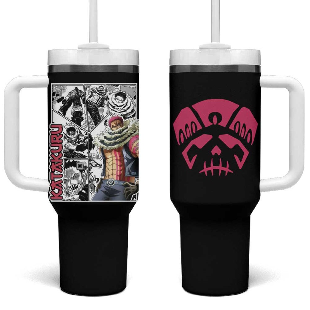 Charlot Katakuri - One Piece Tumbler With Handle Anime Mix Manga Style TS04 Charlot Katakuri - One Piece Tumbler With Handle Anime Mix Manga Style TS04