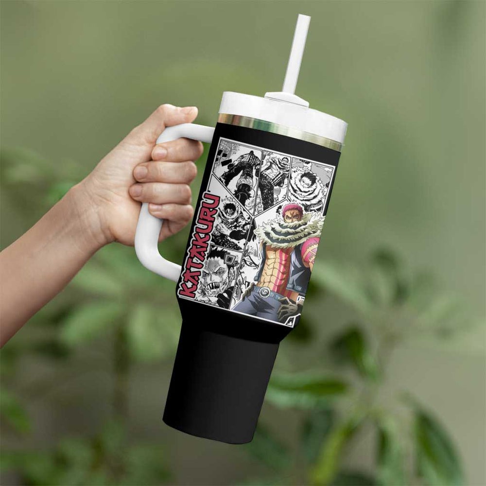 Charlot Katakuri - One Piece Tumbler With Handle Anime Mix Manga Style TS04 Charlot Katakuri - One Piece Tumbler With Handle Anime Mix Manga Style TS04