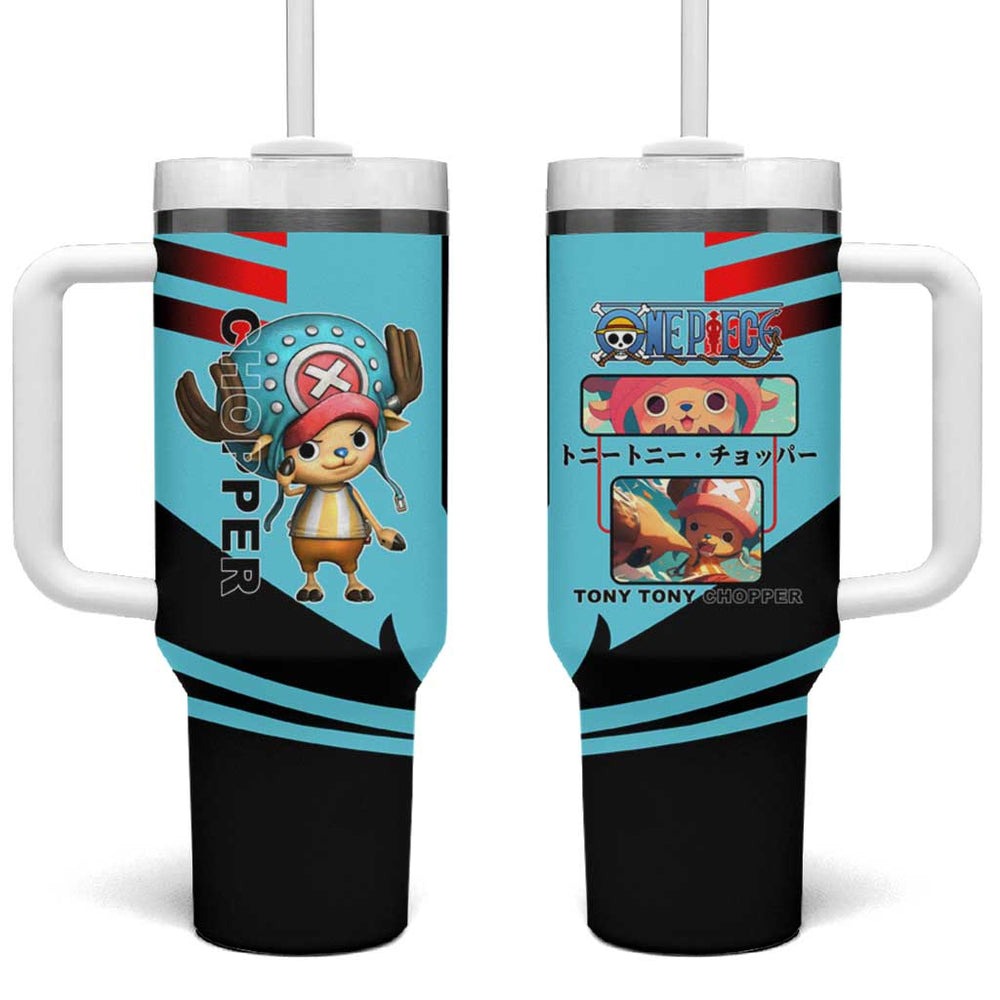 Chopper One Piece Tumbler With Handle with Cute Reindeer Features and Adventurer Design TS04 Chopper One Piece Tumbler With Handle with Cute Reindeer Features and Adventurer Design TS04