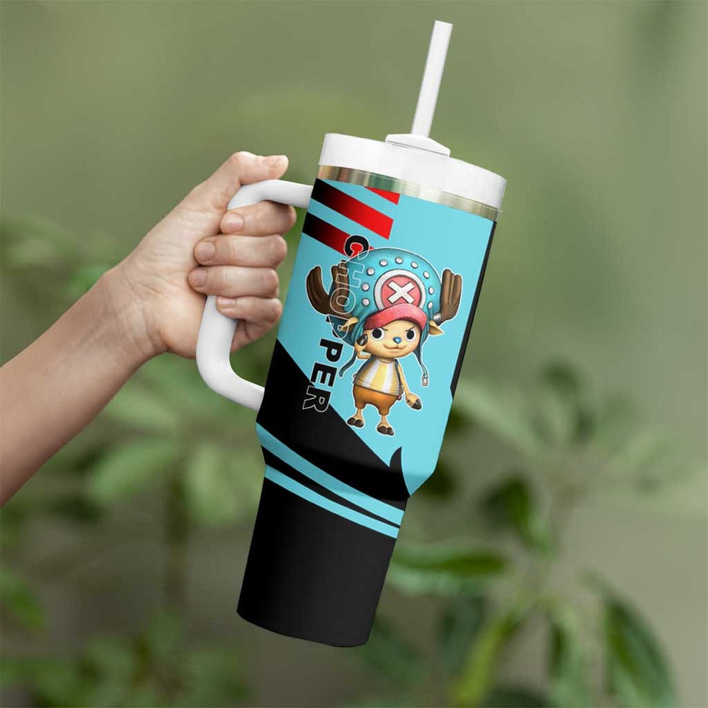 Chopper One Piece Tumbler With Handle with Cute Reindeer Features and Adventurer Design TS04 Chopper One Piece Tumbler With Handle with Cute Reindeer Features and Adventurer Design TS04