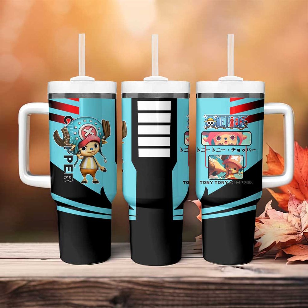 Chopper One Piece Tumbler With Handle with Cute Reindeer Features and Adventurer Design TS04 Chopper One Piece Tumbler With Handle with Cute Reindeer Features and Adventurer Design TS04