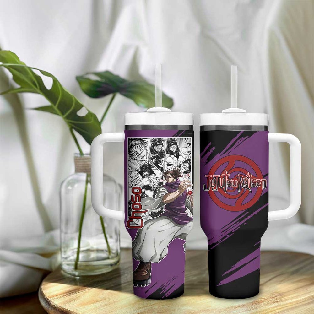 Choso - Jujusu Kaisen Tumbler With Handle Anime Mix Manga Style TS04 Choso - Jujusu Kaisen Tumbler With Handle Anime Mix Manga Style TS04