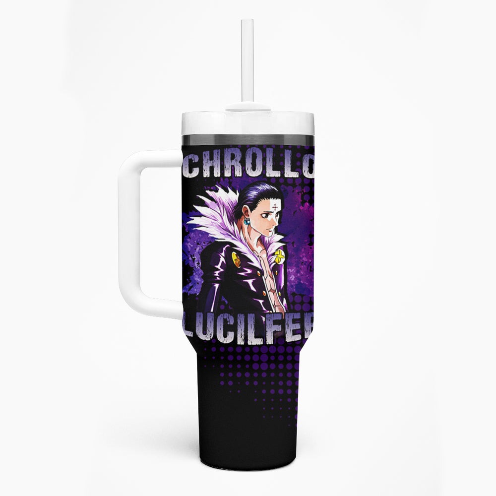 Chrollo Lucilfer Tumbler With Handle Hunter X Hunter TS04 Chrollo Lucilfer Tumbler With Handle Hunter X Hunter TS04