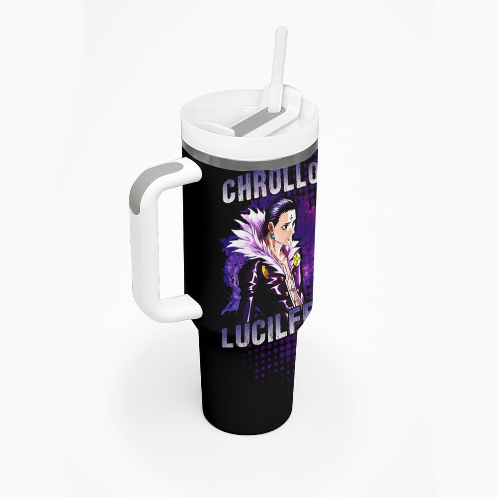 Chrollo Lucilfer Tumbler With Handle Hunter X Hunter TS04 Chrollo Lucilfer Tumbler With Handle Hunter X Hunter TS04