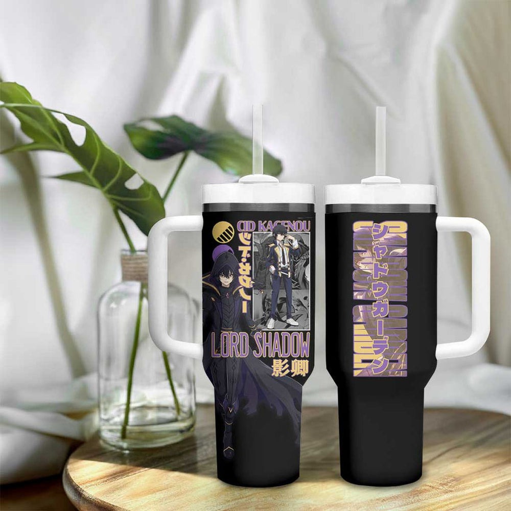 Cid Kageno The Eminence in Shadow Tumbler With Handle Anime Style TS04 Cid Kageno The Eminence in Shadow Tumbler With Handle Anime Style TS04