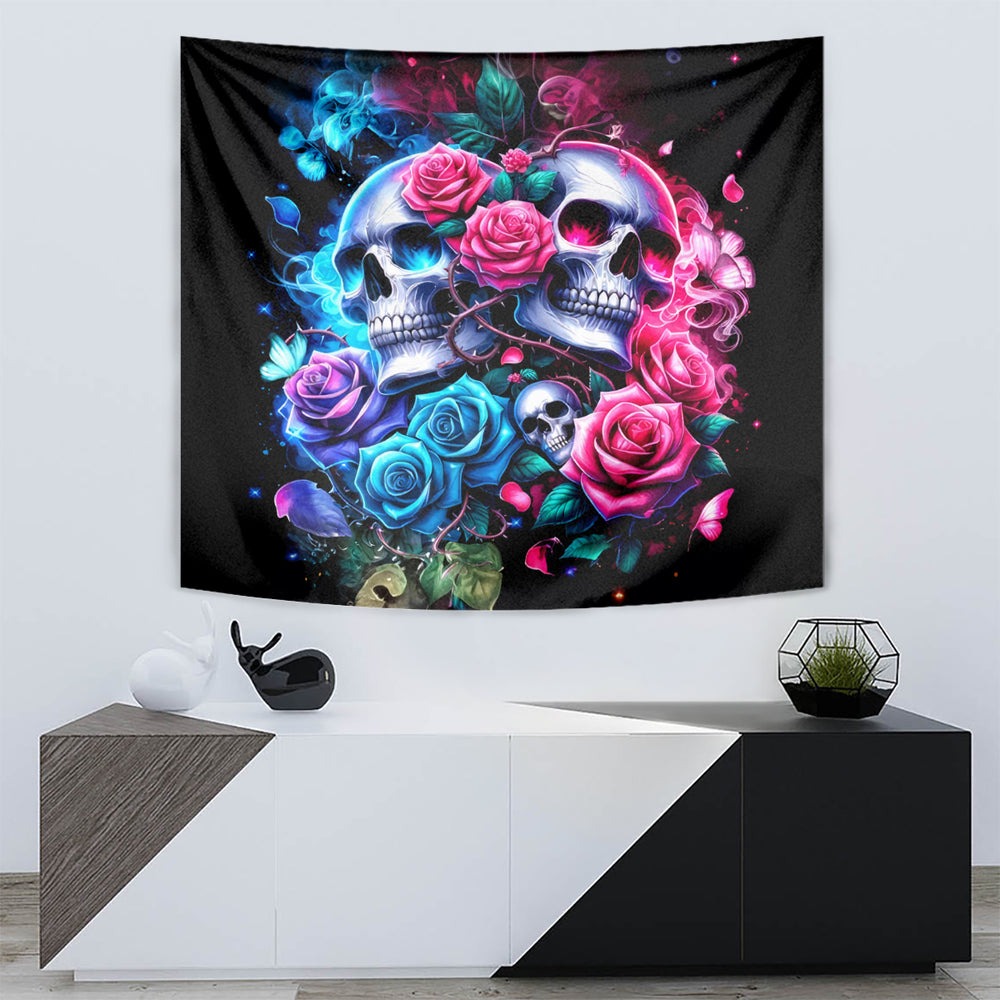 Couple Skull Tapestry I Could Be Your Best Friend Or Your Worst Fucking Enemy DT01 Couple Skull Tapestry I Could Be Your Best Friend Or Your Worst Fucking Enemy DT01