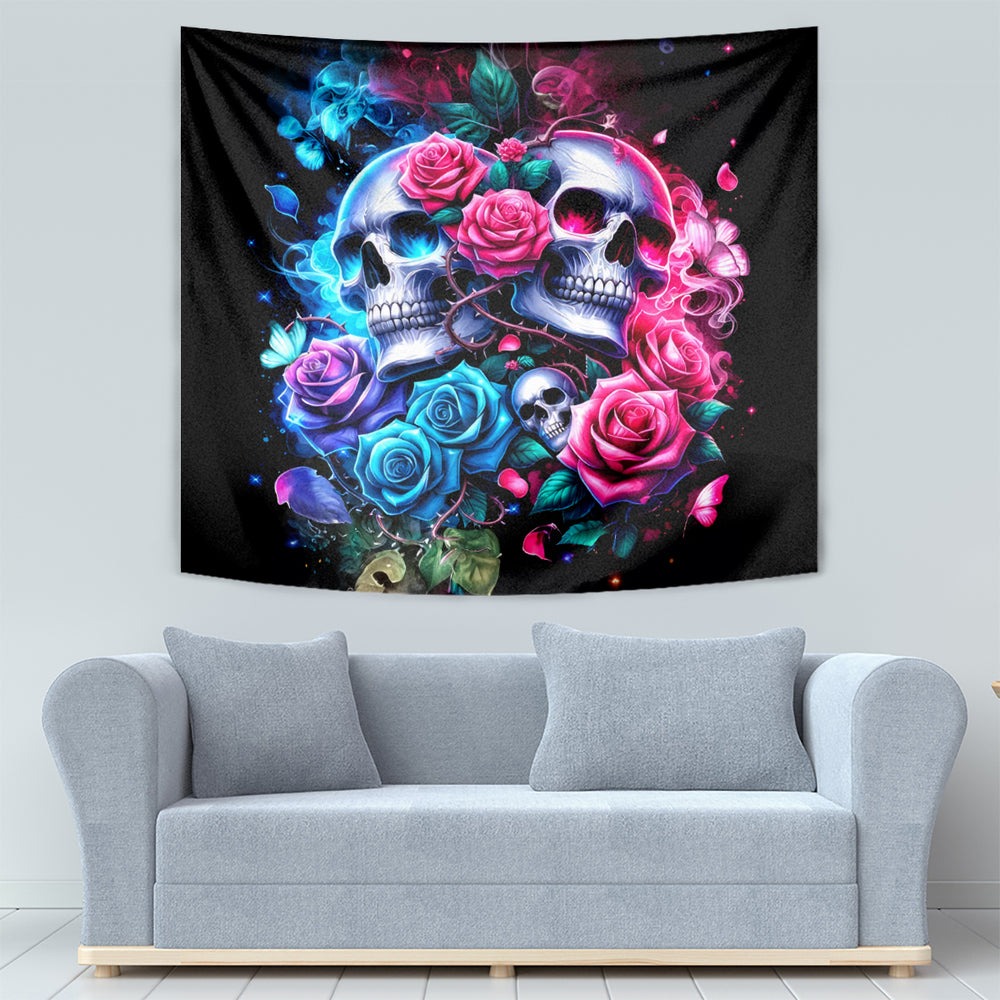 Couple Skull Tapestry I Could Be Your Best Friend Or Your Worst Fucking Enemy DT01 Couple Skull Tapestry I Could Be Your Best Friend Or Your Worst Fucking Enemy DT01