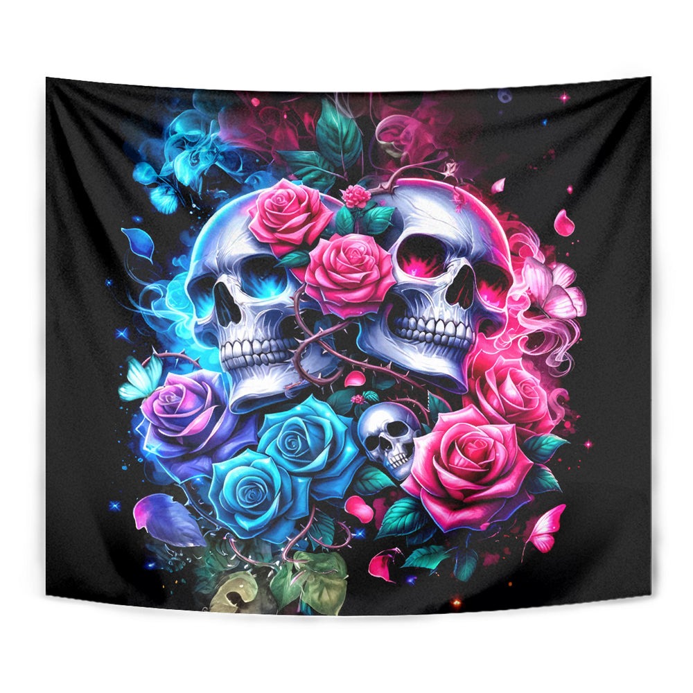 Couple Skull Tapestry I Could Be Your Best Friend Or Your Worst Fucking Enemy DT01 Couple Skull Tapestry I Could Be Your Best Friend Or Your Worst Fucking Enemy DT01