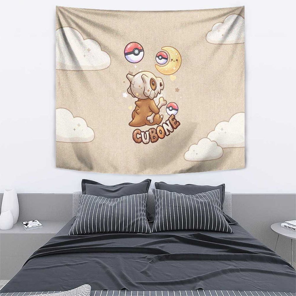 Cubone Tapestry Soft Pastel Dreamcore Aesthetic TS04 Cubone Tapestry Soft Pastel Dreamcore Aesthetic TS04