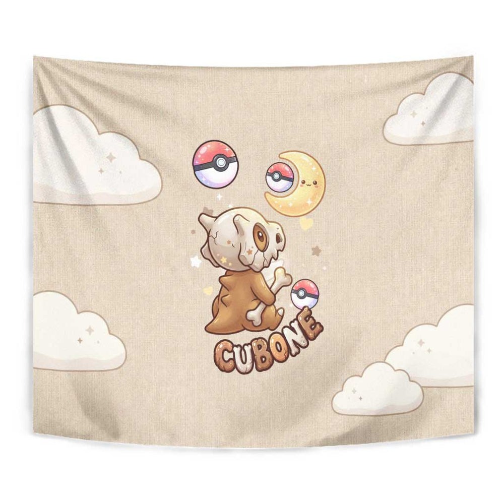 Cubone Tapestry Soft Pastel Dreamcore Aesthetic TS04 Cubone Tapestry Soft Pastel Dreamcore Aesthetic TS04