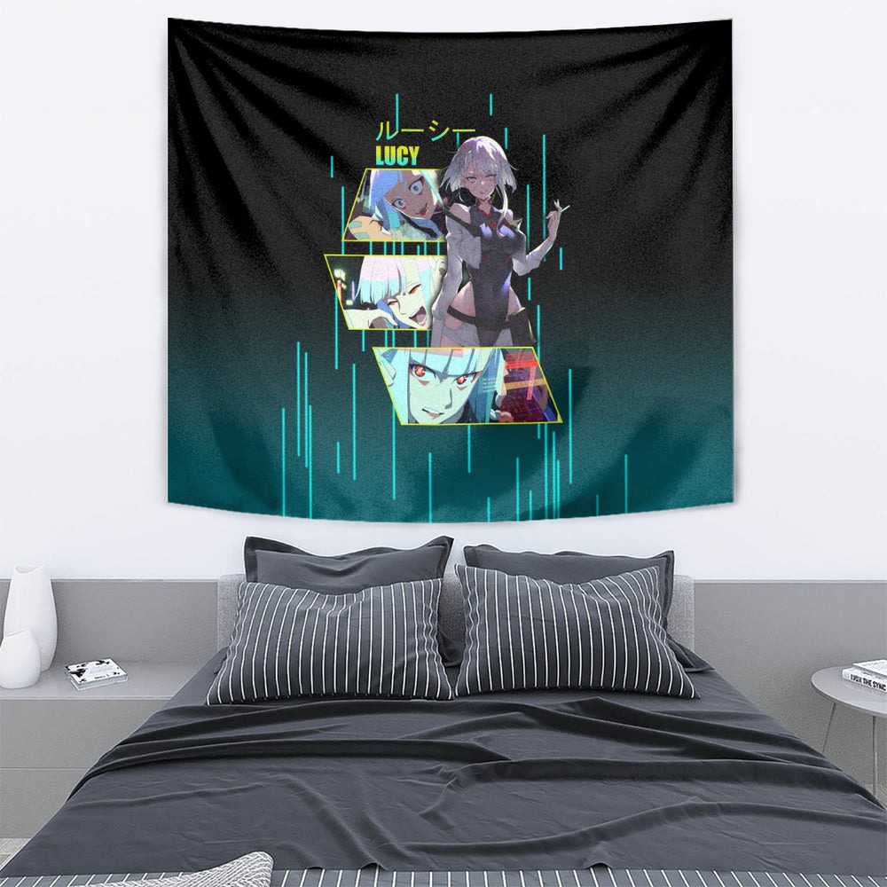 Cyberpunk Lucy Tapestry TS04 Cyberpunk Lucy Tapestry TS04