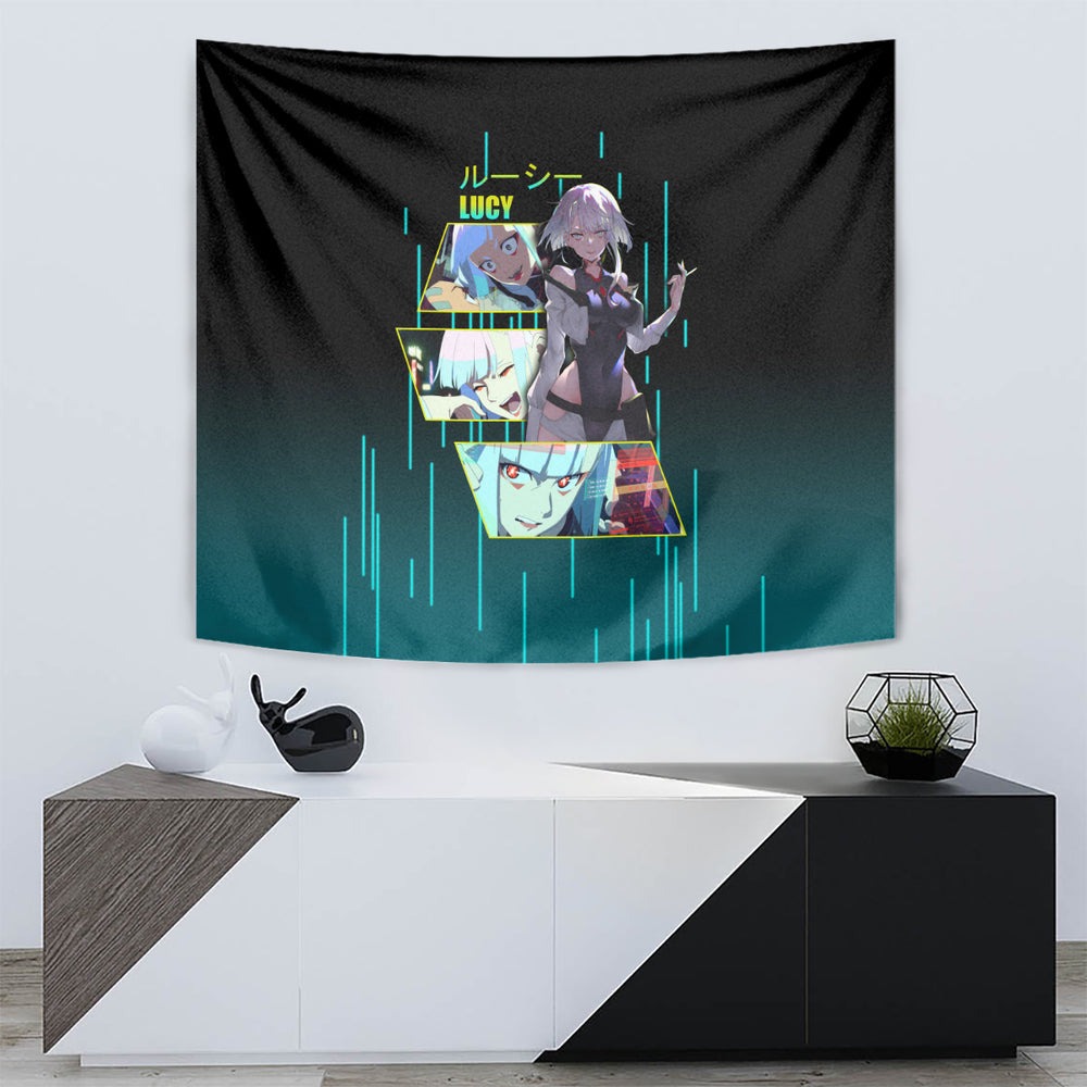 Cyberpunk Lucy Tapestry TS04 Cyberpunk Lucy Tapestry TS04