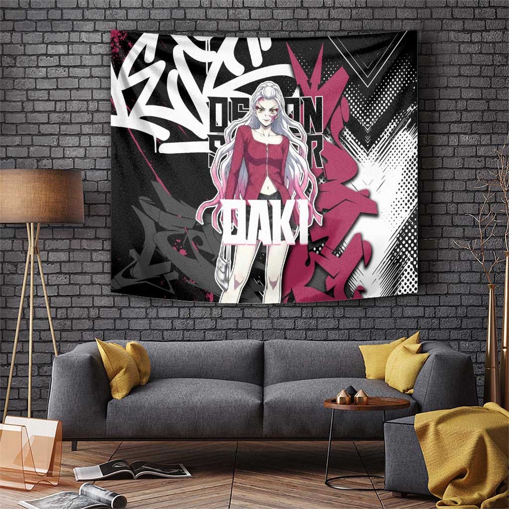 Daki - Demon Slayer Tapestry Anime Japan Style TS04 Daki - Demon Slayer Tapestry Anime Japan Style TS04