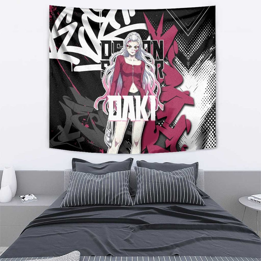 Daki - Demon Slayer Tapestry Anime Japan Style TS04 Daki - Demon Slayer Tapestry Anime Japan Style TS04