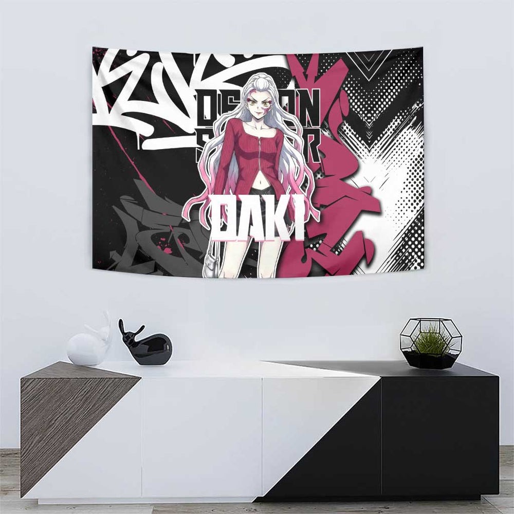 Daki - Demon Slayer Tapestry Anime Japan Style TS04 Daki - Demon Slayer Tapestry Anime Japan Style TS04