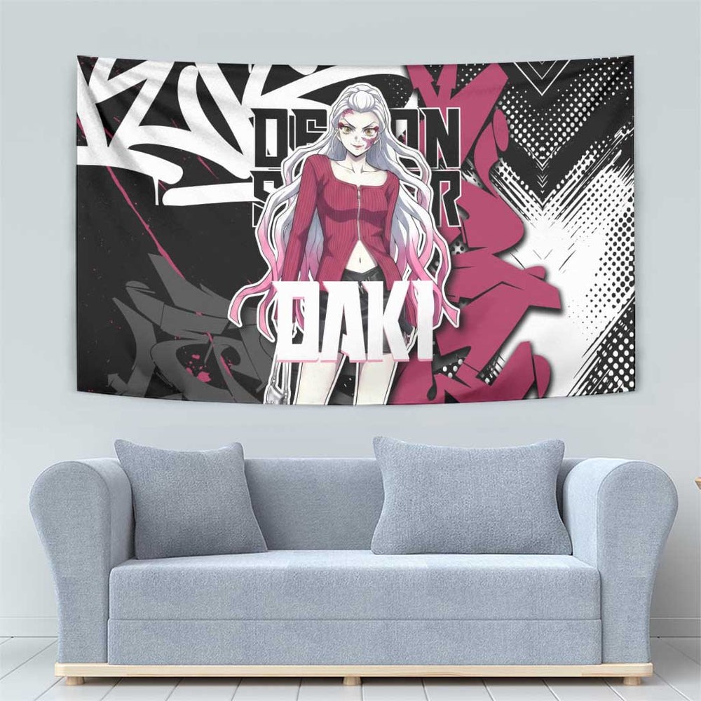 Daki - Demon Slayer Tapestry Anime Japan Style TS04 Daki - Demon Slayer Tapestry Anime Japan Style TS04
