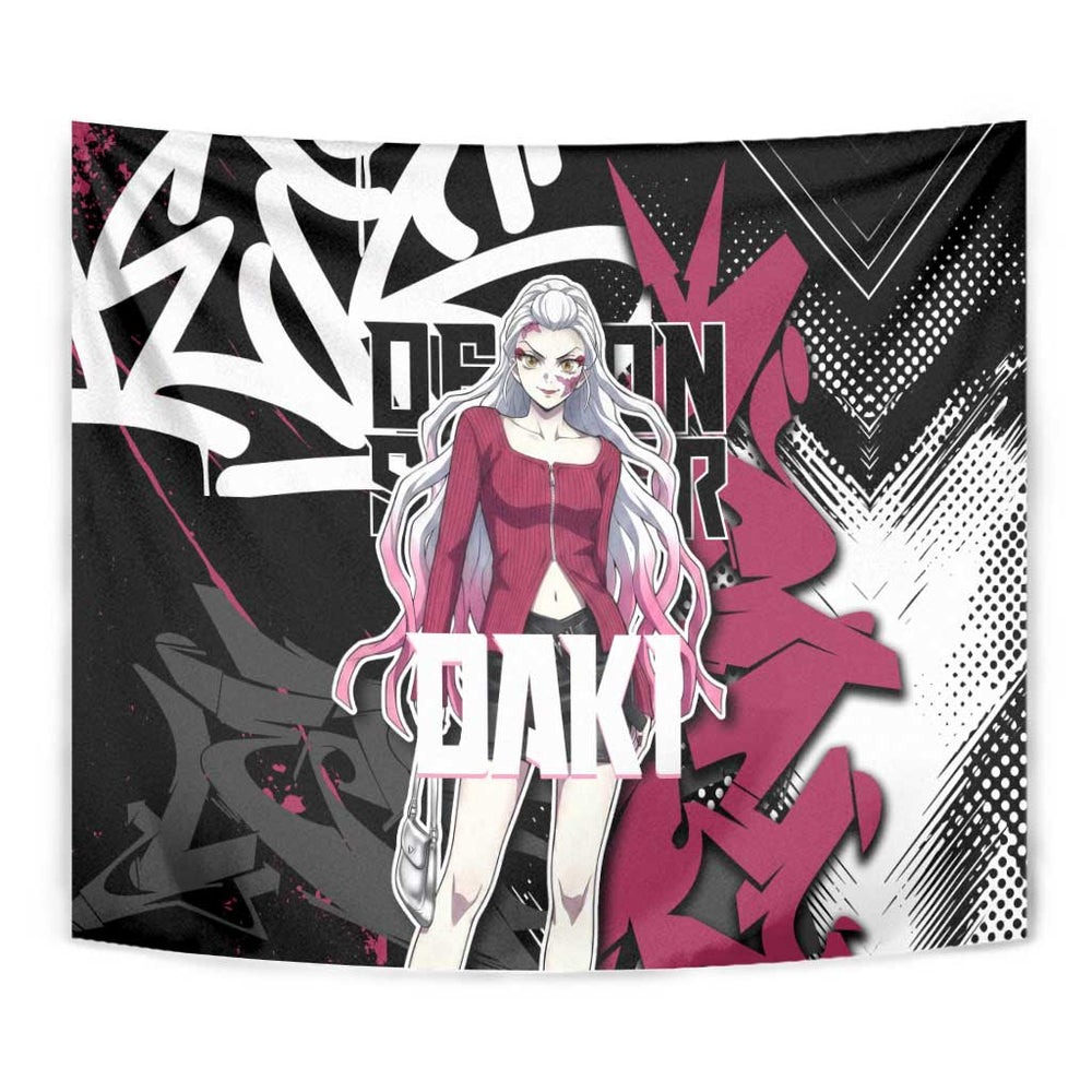 Daki - Demon Slayer Tapestry Anime Japan Style TS04 Daki - Demon Slayer Tapestry Anime Japan Style TS04