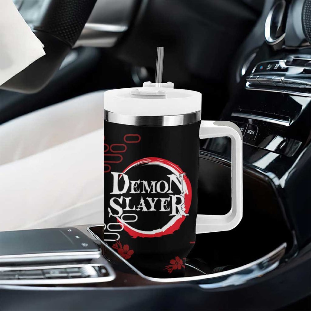 Daki - Demon Slayer Tumbler With Handle Anime Japan Style TS04 Daki - Demon Slayer Tumbler With Handle Anime Japan Style TS04