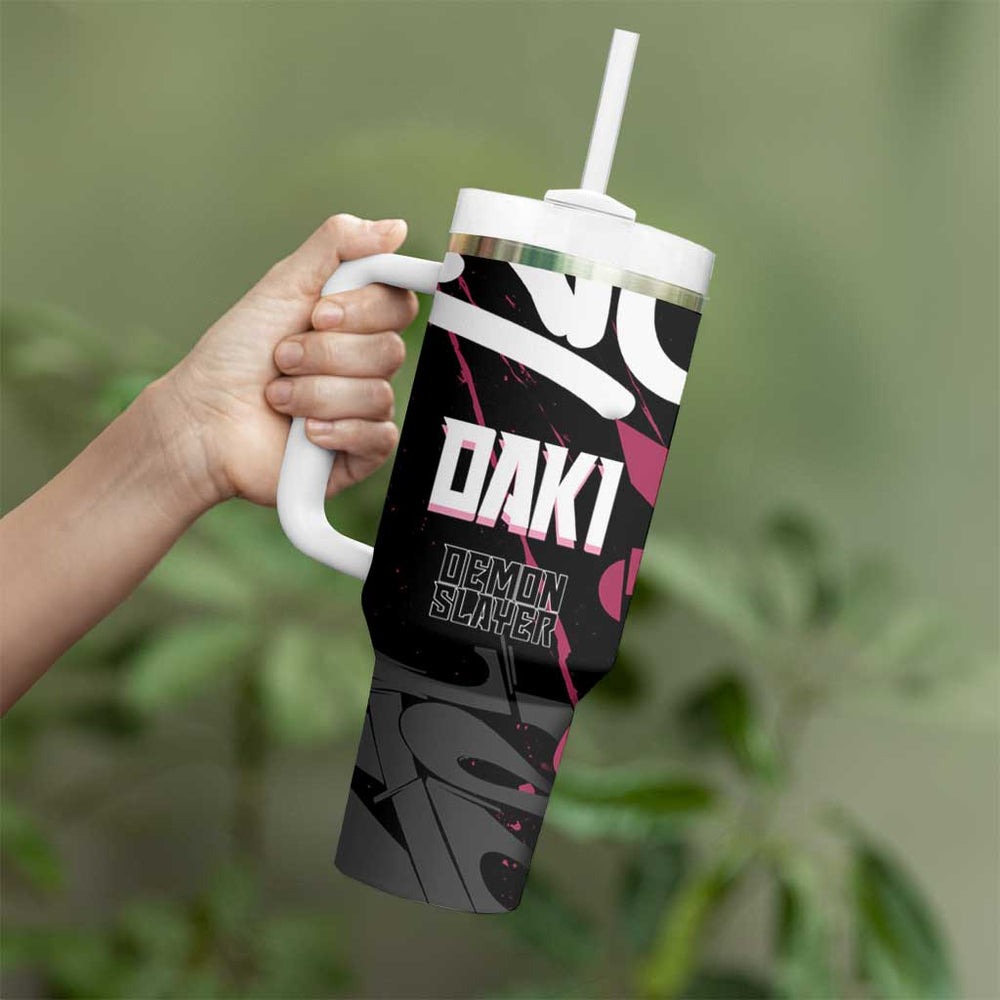 Daki - Demon Slayer Tumbler With Handle Anime Japan Style TS04 Daki - Demon Slayer Tumbler With Handle Anime Japan Style TS04