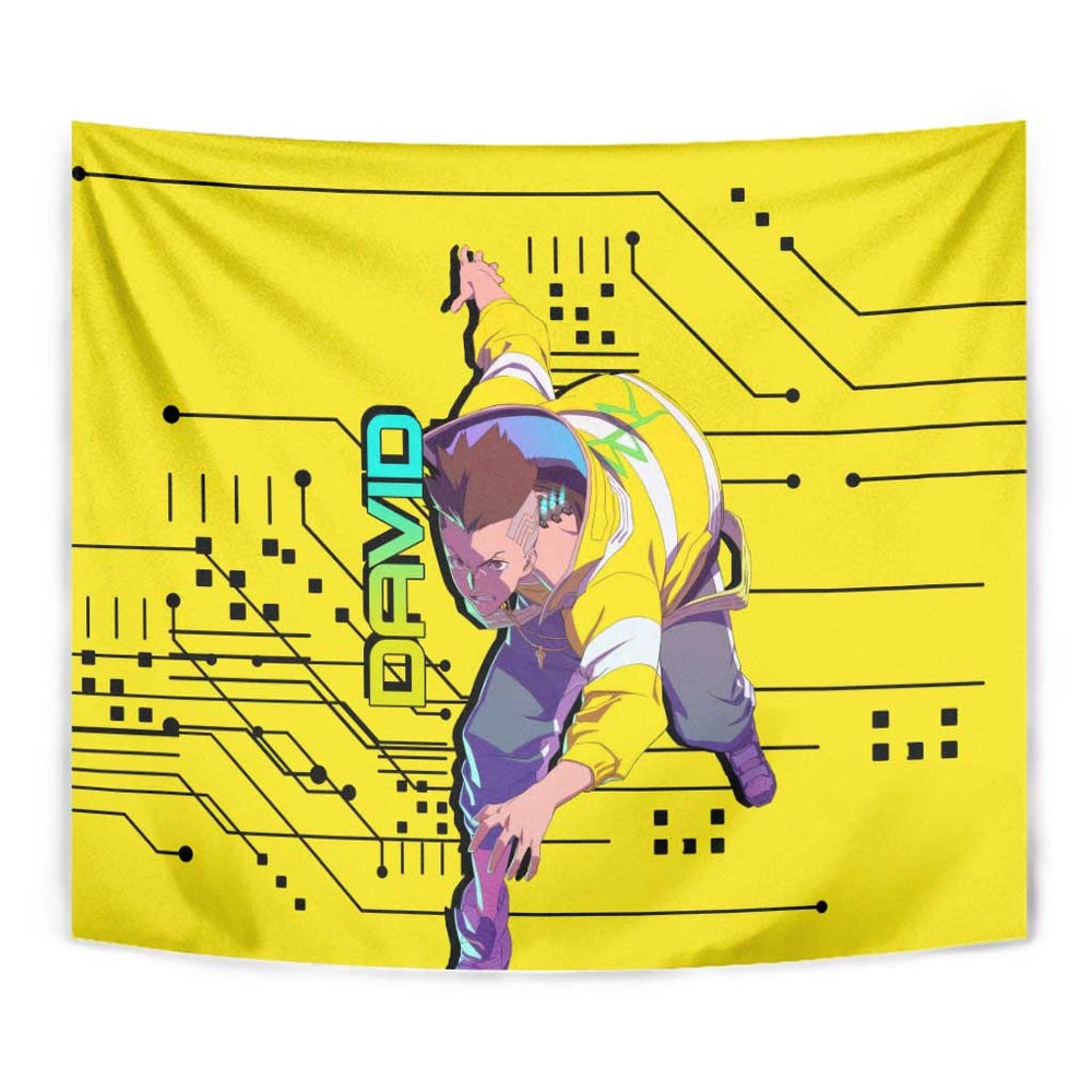 David - Cyberpunk Edgerunners Tumbler With Handle Anime Style TS04 David - Cyberpunk Edgerunners Tumbler With Handle Anime Style TS04