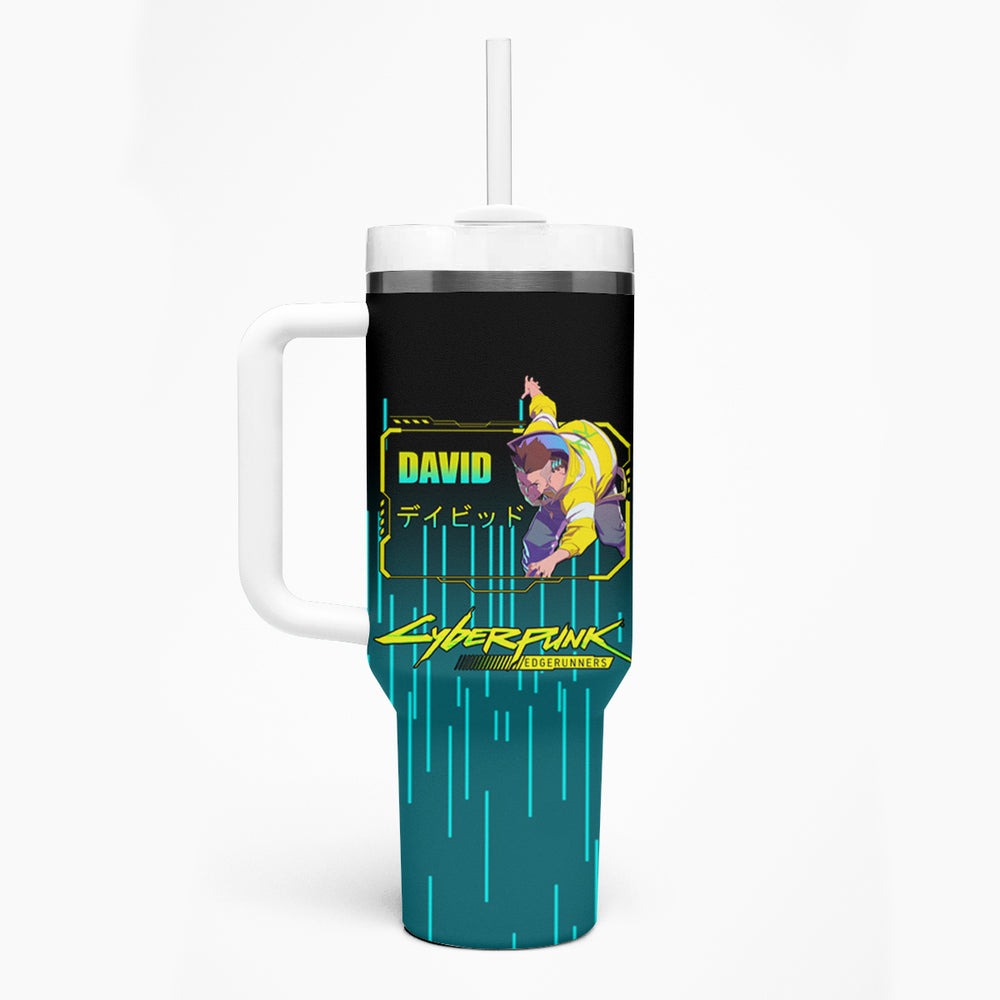 David Martinez Tumbler With Handle Cyberpunk TS04 David Martinez Tumbler With Handle Cyberpunk TS04