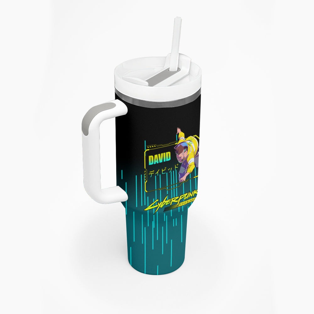 David Martinez Tumbler With Handle Cyberpunk TS04 David Martinez Tumbler With Handle Cyberpunk TS04