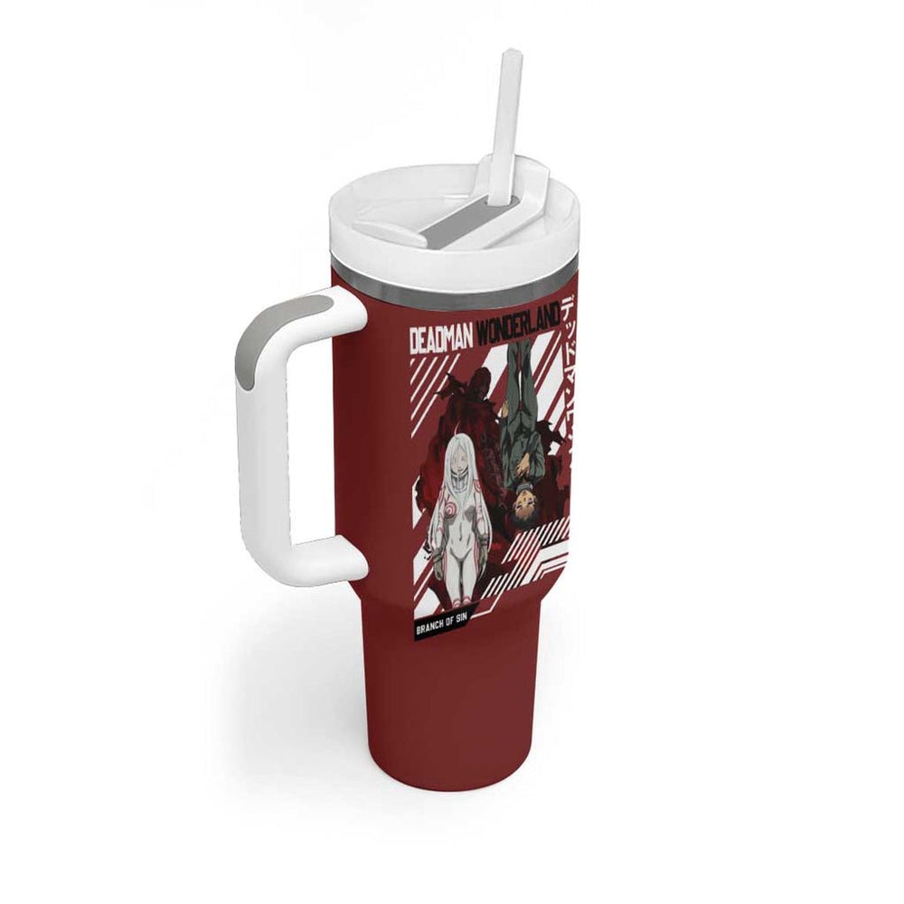 Deadman Wonderland Tumbler With Handle Anime Style TS04 Deadman Wonderland Tumbler With Handle Anime Style TS04