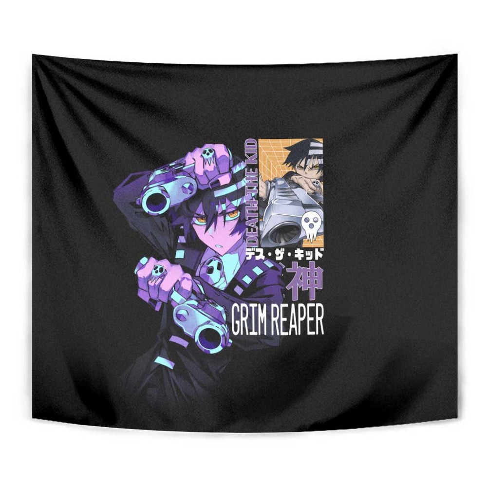 Death the Kid Soul Eater Tumbler With Handle Anime Art Mix With Skull Pattern Style TS04 Death the Kid Soul Eater Tumbler With Handle Anime Art Mix With Skull Pattern Style TS04
