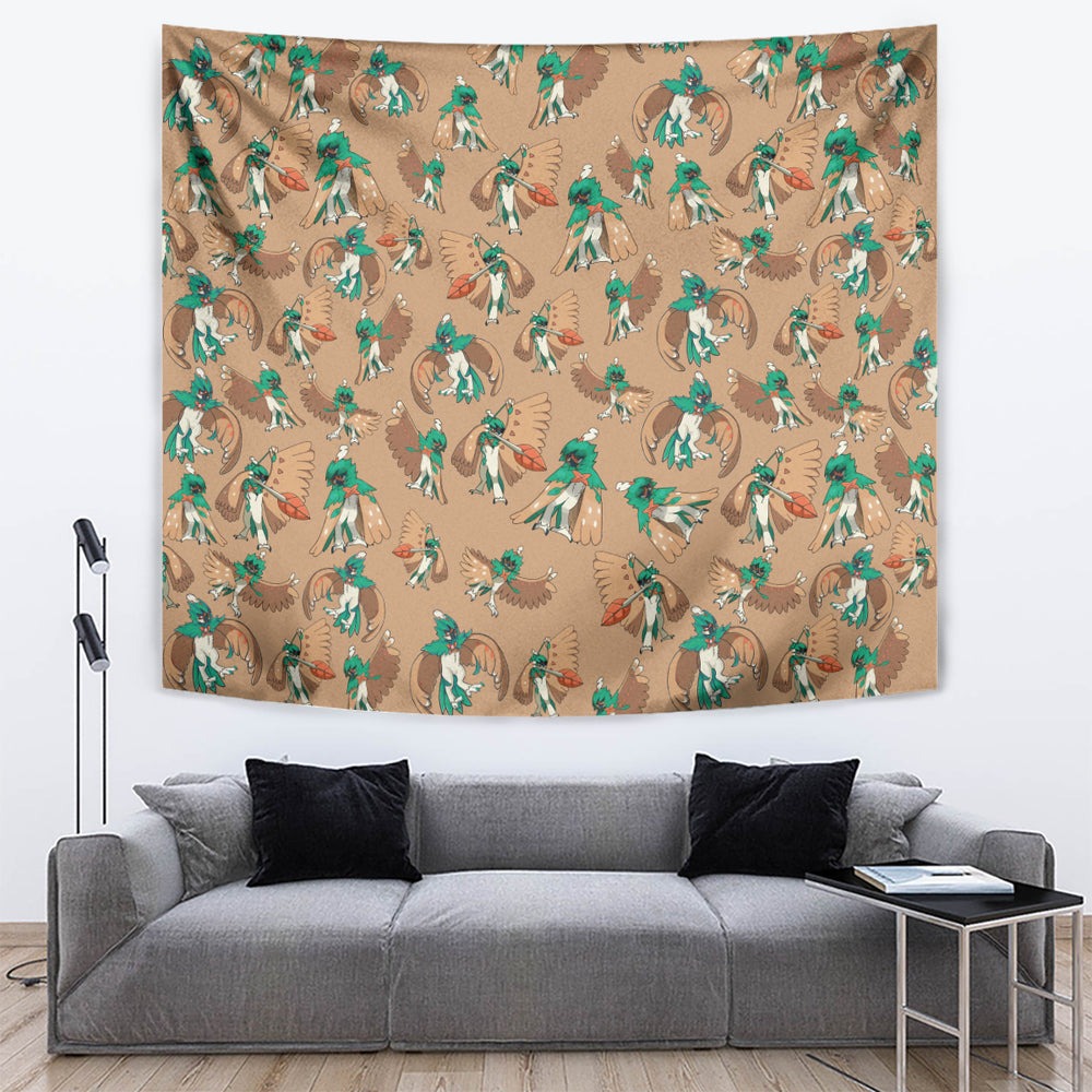 Decidueye Pattern Style Tapestry TS04 Decidueye Pattern Style Tapestry TS04