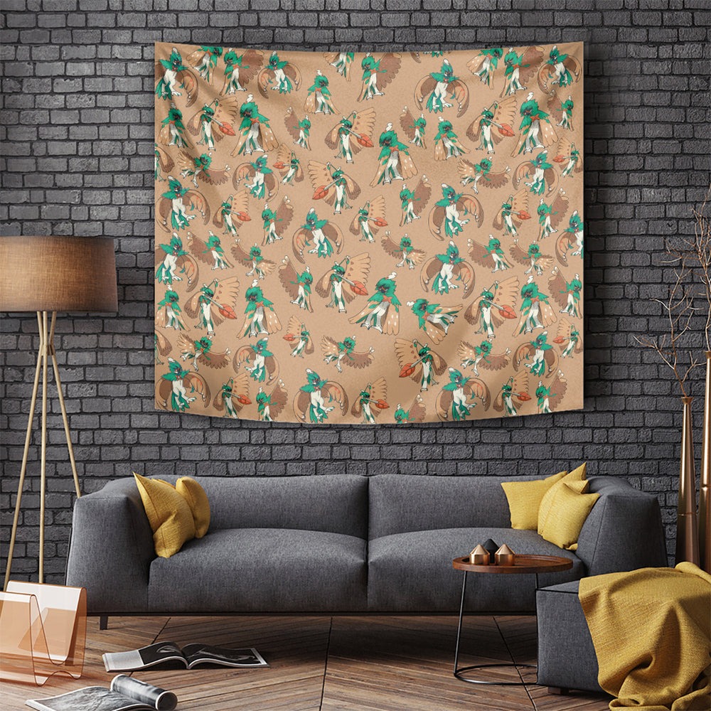 Decidueye Pattern Style Tapestry TS04 Decidueye Pattern Style Tapestry TS04