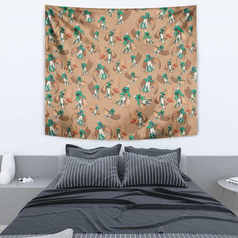 Decidueye Pattern Style Tapestry TS04 Decidueye Pattern Style Tapestry TS04