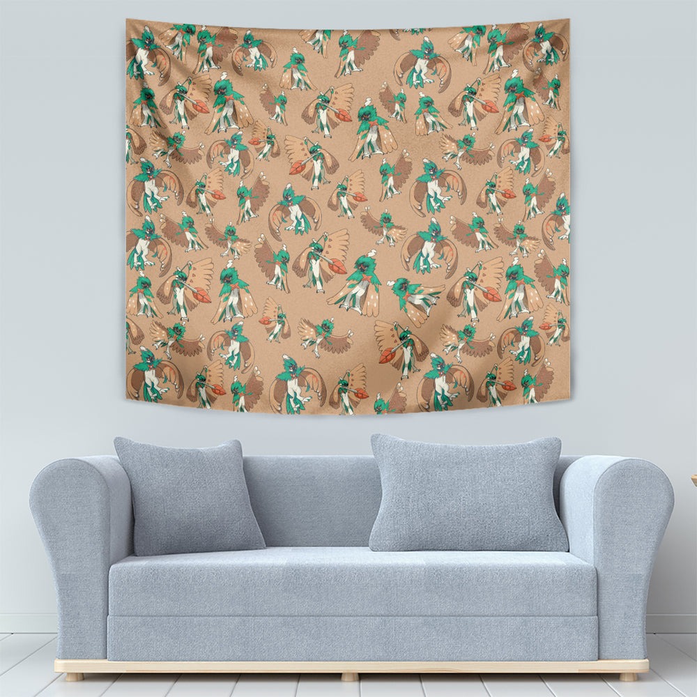 Decidueye Pattern Style Tapestry TS04 Decidueye Pattern Style Tapestry TS04