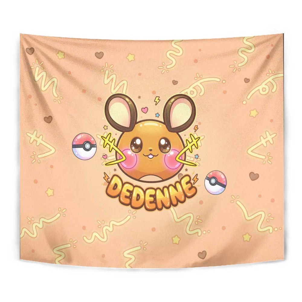 Dedenne Tapestry Sweet Electric Berry Pop Art TS04 Dedenne Tapestry Sweet Electric Berry Pop Art TS04