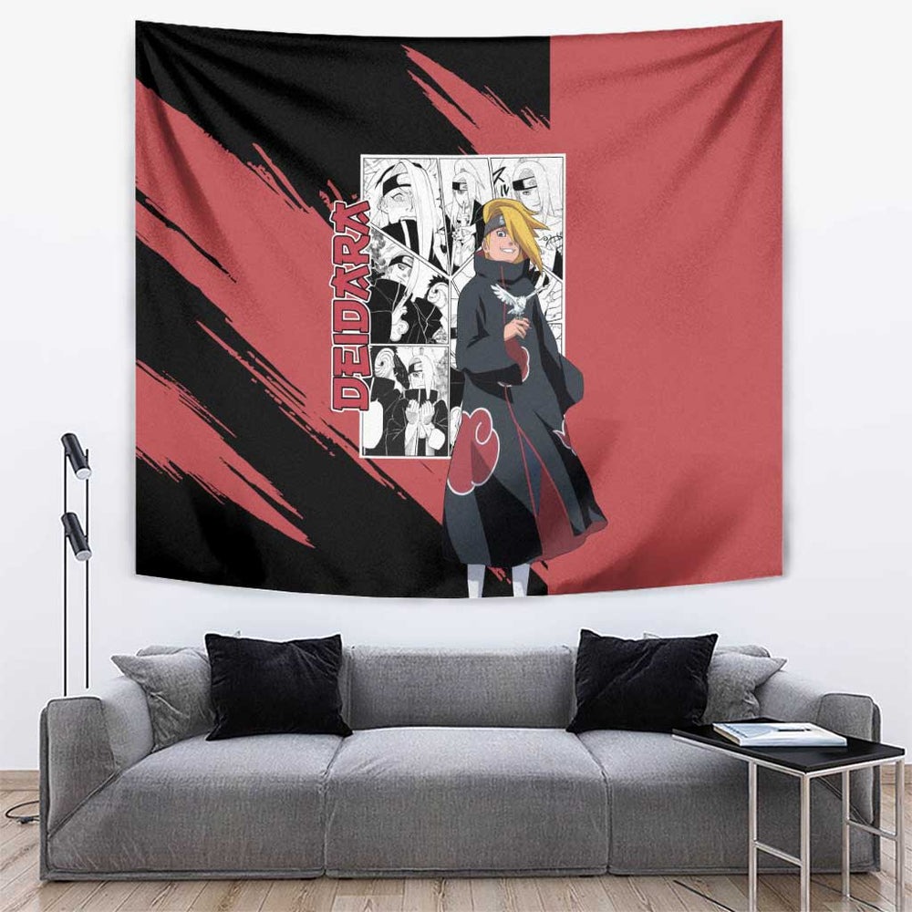 Deidara - Naruto Tapestry Anime Mix Manga Style TS04 Deidara - Naruto Tapestry Anime Mix Manga Style TS04