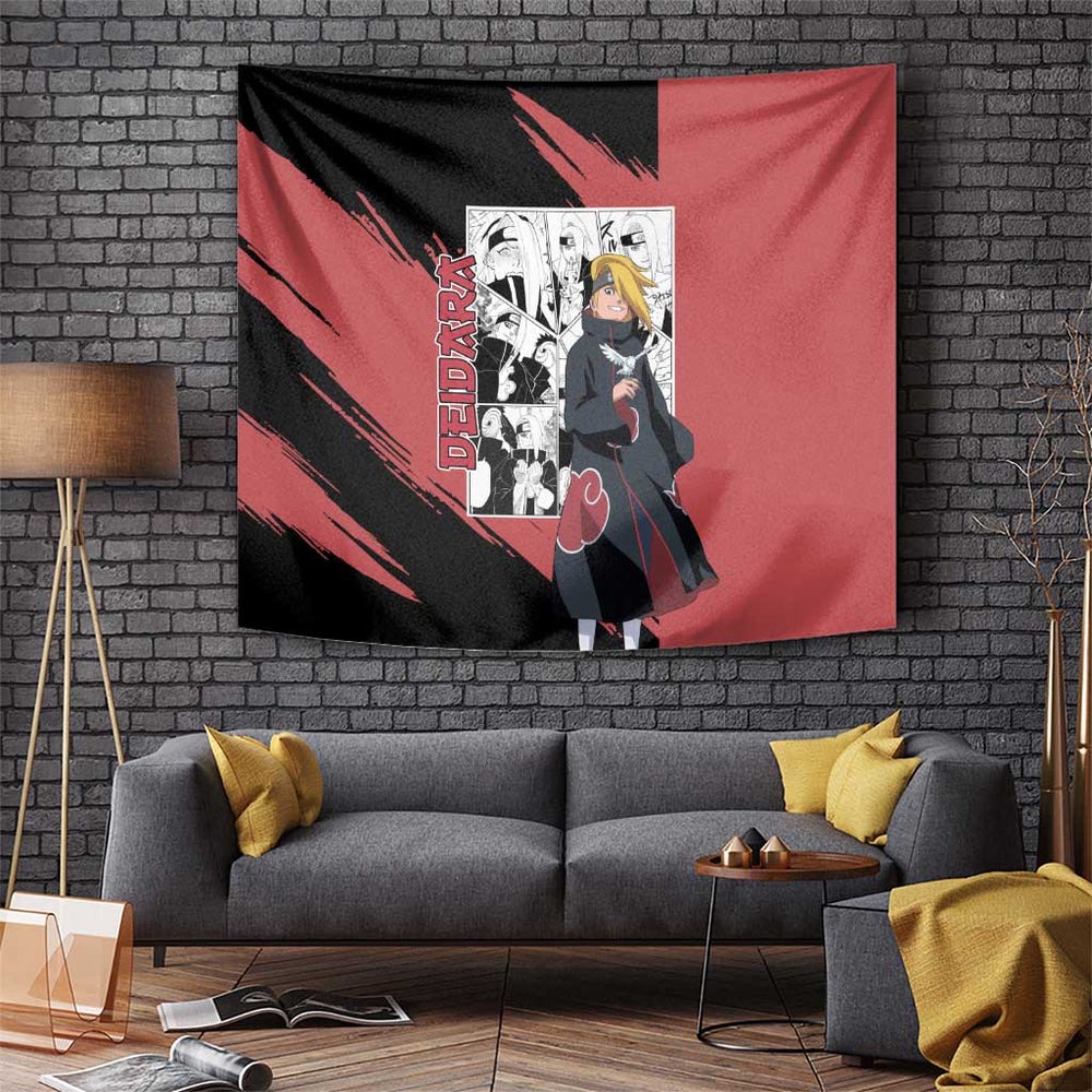 Deidara - Naruto Tapestry Anime Mix Manga Style TS04 Deidara - Naruto Tapestry Anime Mix Manga Style TS04