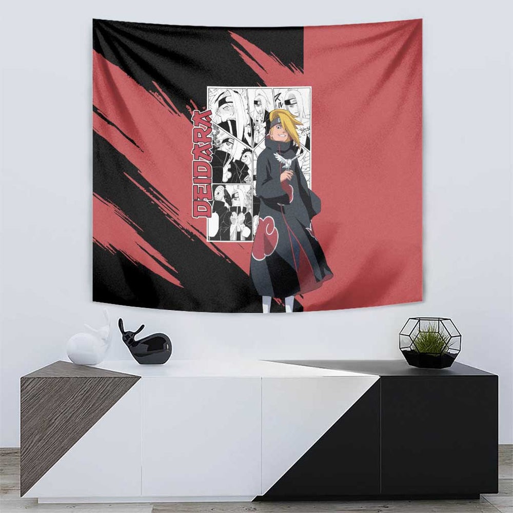Deidara - Naruto Tapestry Anime Mix Manga Style TS04 Deidara - Naruto Tapestry Anime Mix Manga Style TS04