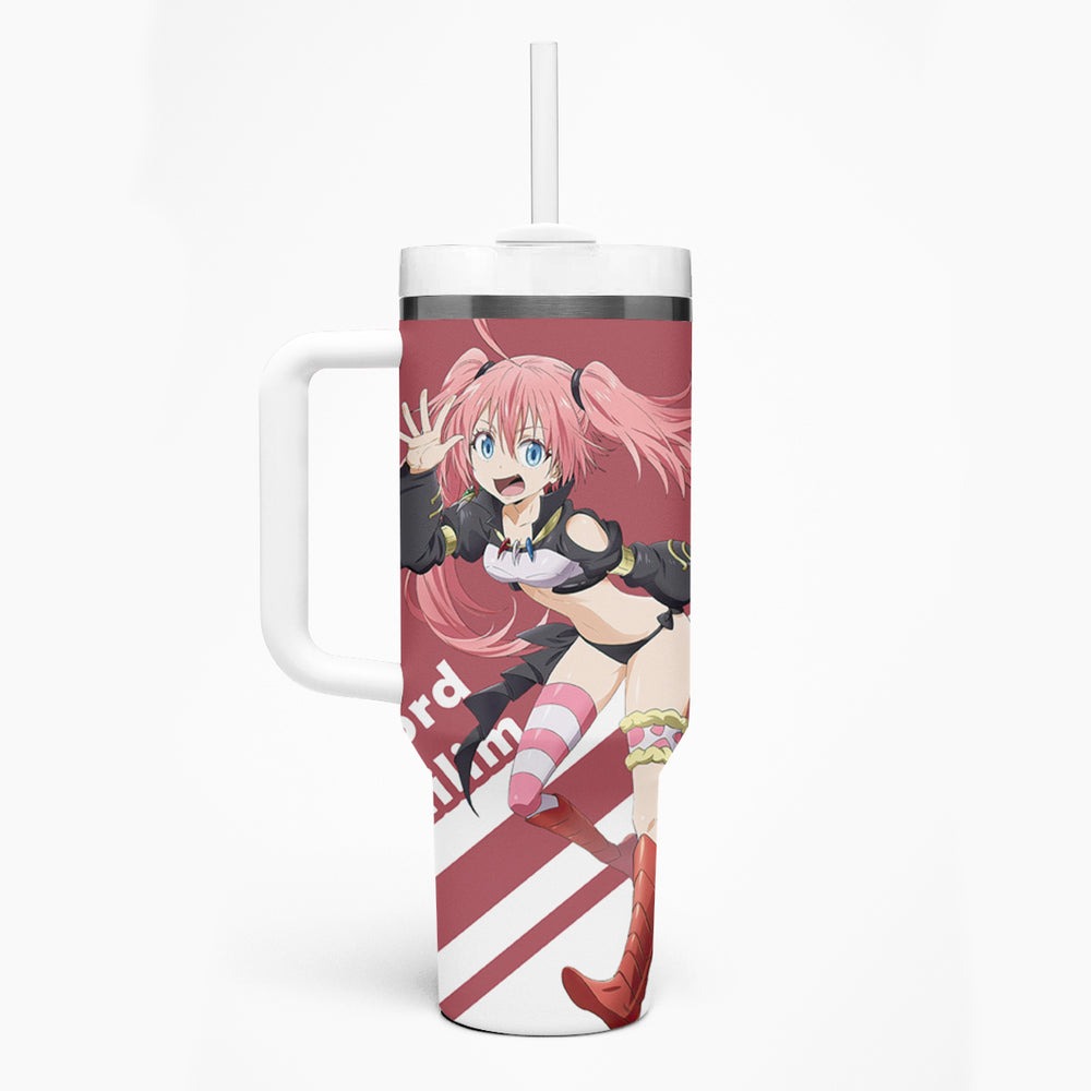 Demon Lord Milim Nava Tumbler With Handle TenSura Anime TS04 Demon Lord Milim Nava Tumbler With Handle TenSura Anime TS04
