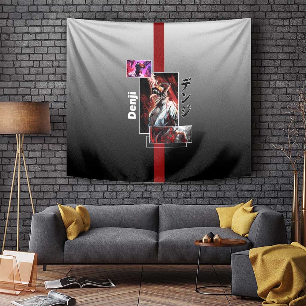 Denji - Chainsaw Man Tapestry Japan Anime Style TS04 Denji - Chainsaw Man Tapestry Japan Anime Style TS04