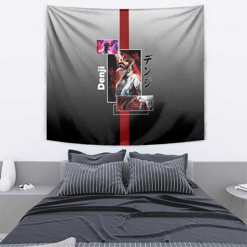 Denji - Chainsaw Man Tapestry Japan Anime Style TS04 Denji - Chainsaw Man Tapestry Japan Anime Style TS04