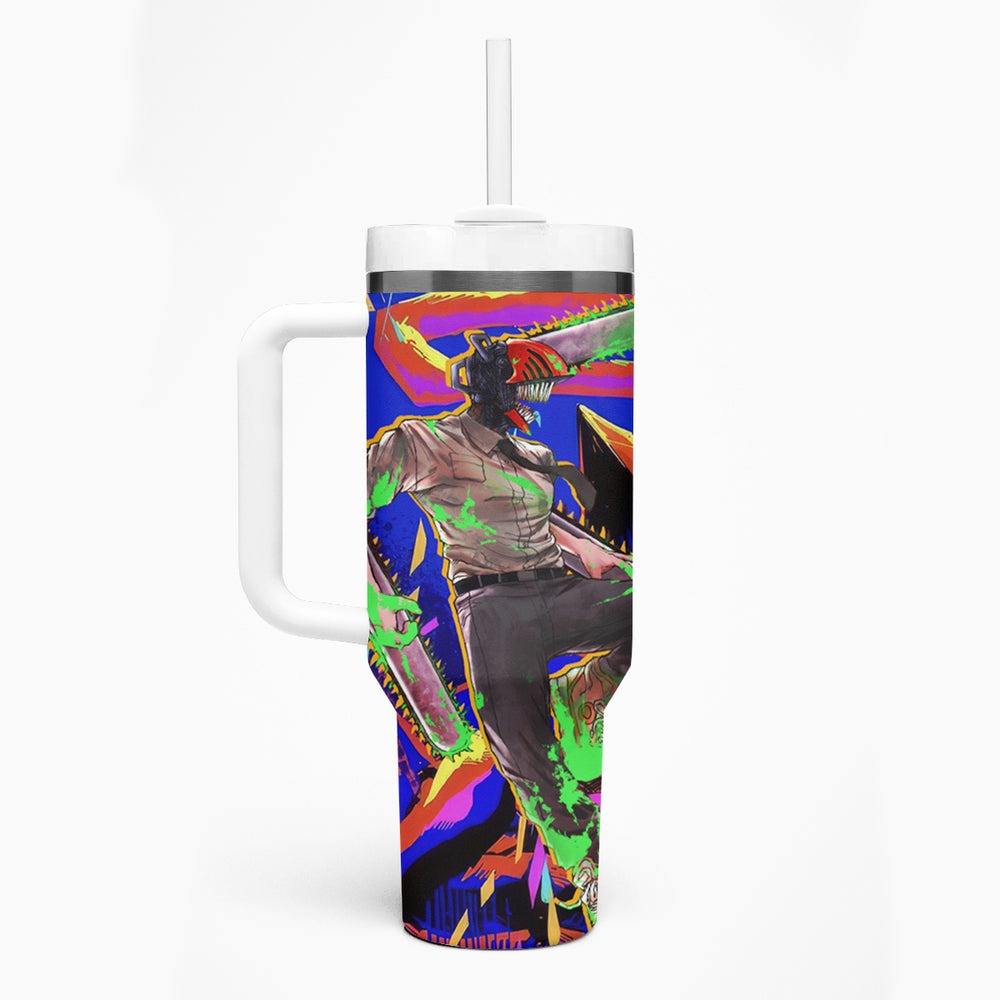 Denji Tumbler With Handle Chainsaw Man TS04 Denji Tumbler With Handle Chainsaw Man TS04