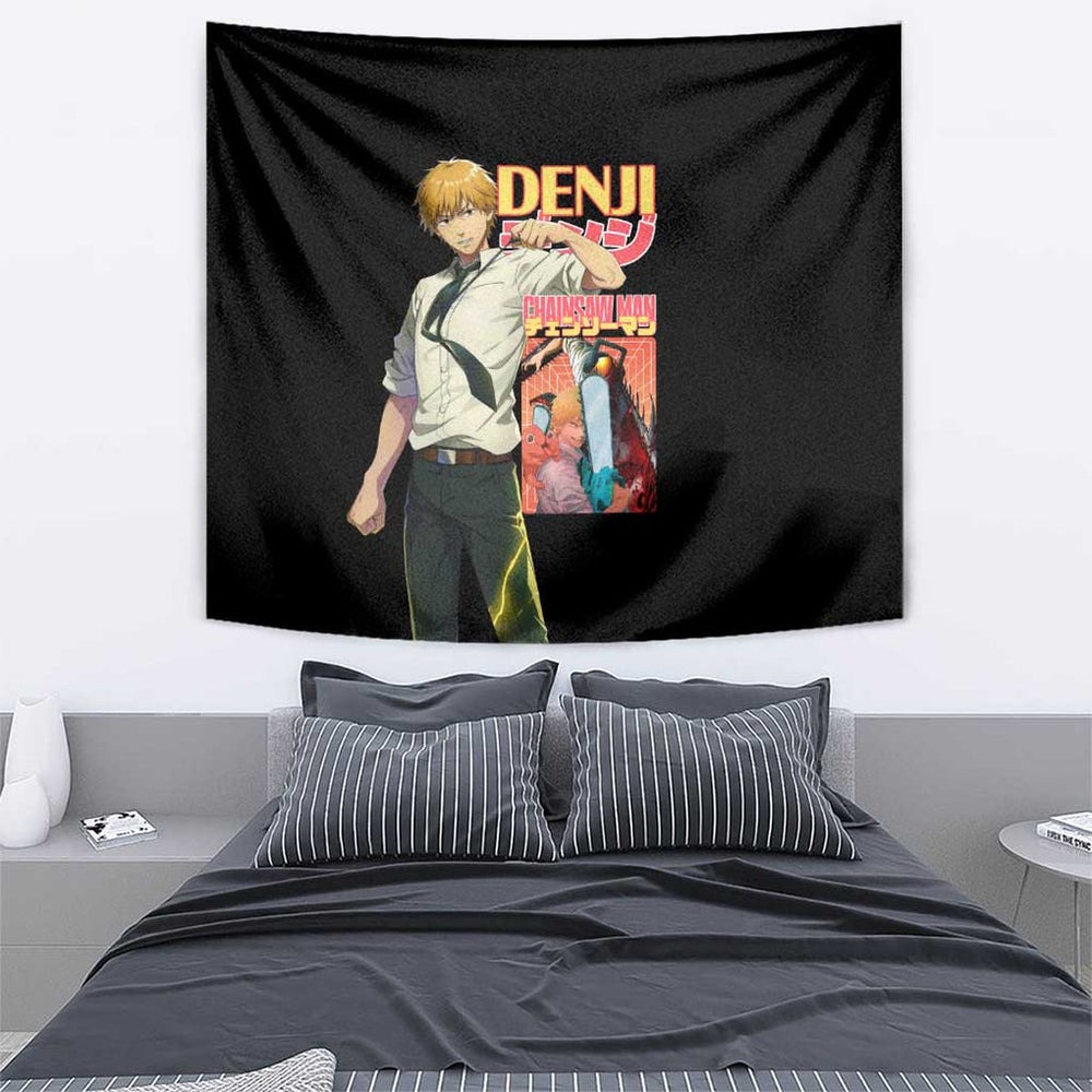 Denji V4 Chainsaw Man Tapestry Japan Anime Style TS04 Denji V4 Chainsaw Man Tapestry Japan Anime Style TS04
